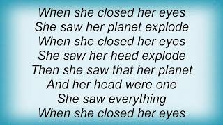 King Missile - When She Closed Her Eyes Lyrics