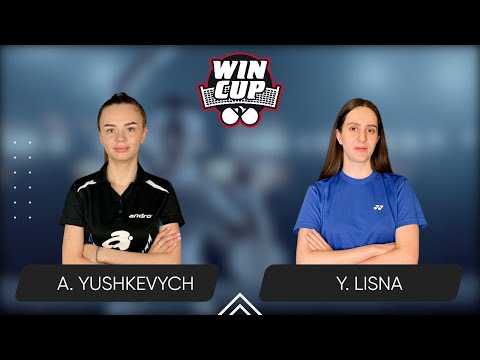09:00 Anastasiia Yushkevich - Yaroslava Lisna 23.05.2025 WINCUP Women Professional Table 1