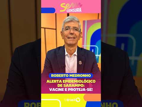 O epidemiologista Roberto Medronho faz um alerta para a volta do sarampo