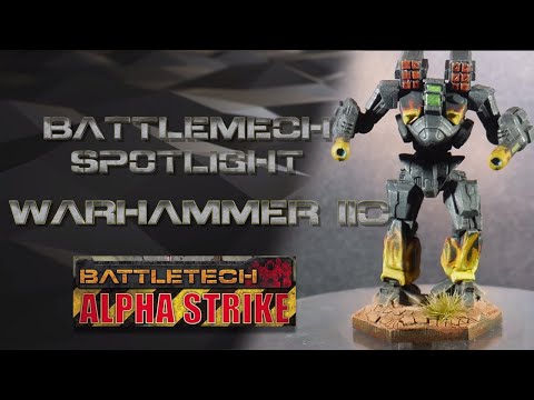 BattleTech BattleMech Spotlight - Warhammer IIc - Clan Assault BattleMech - Presented in 4K