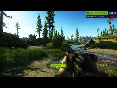 Path to Shoreline Exit Location - Lighthouse Map - Escape From Tarkov