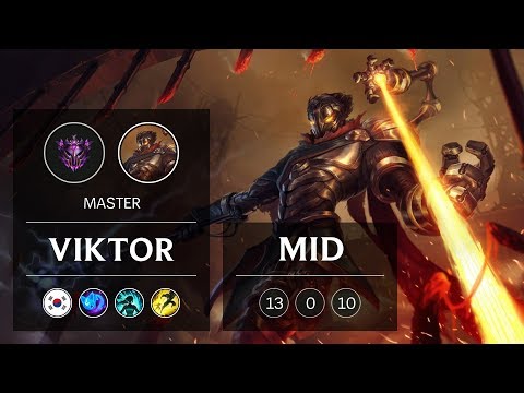 Viktor Mid vs Zoe - KR Master Patch 9.2