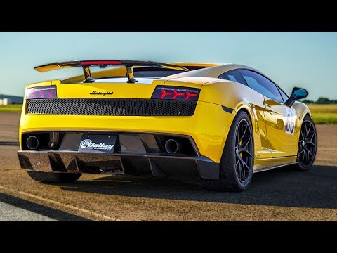 First Time Driver Rips 1700hp Lambo on Pump Gas Video