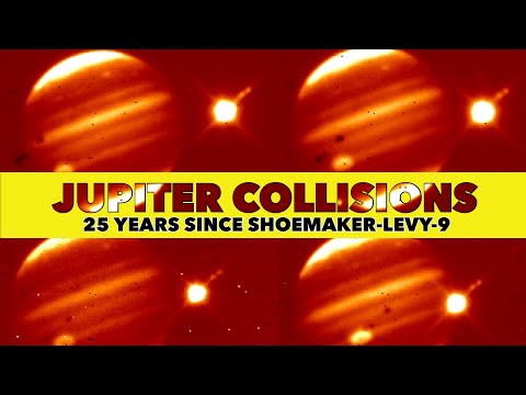 25 Years Since Comets Collide with Jupiter | Shoemaker-Levy 9