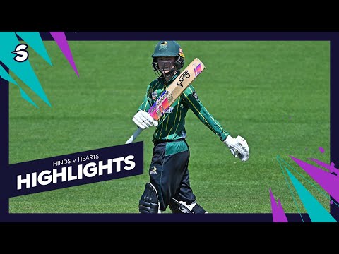 McLeod Half-Century! | Hinds V Hearts - Super Smash 2025/26 Highlights