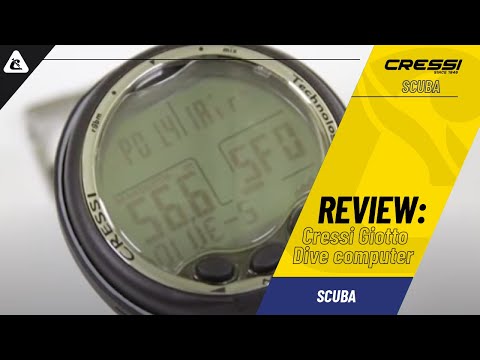 Video Review of the Cressi Giotto Wrist Computer with PC Download