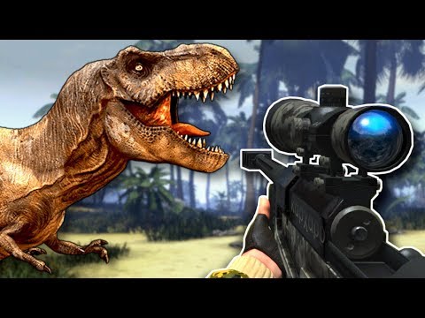 HUNTING A T-REX! - Carnivores: Dinosaur Hunter Reborn Gameplay