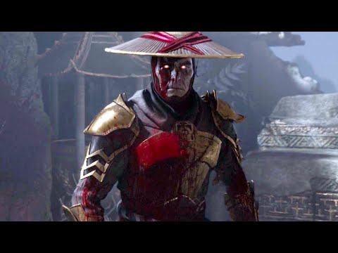 Raiden Becomes Dark Raiden Scene - Mortal Kombat X