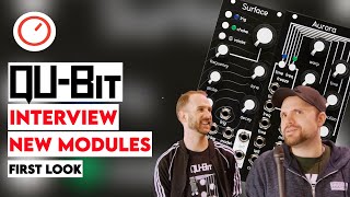 Video thumbnail for QU-Bit Electronix Interview & Surface, Data Bender, Aurora And Cascade First Look by SYNTH ANATOMY