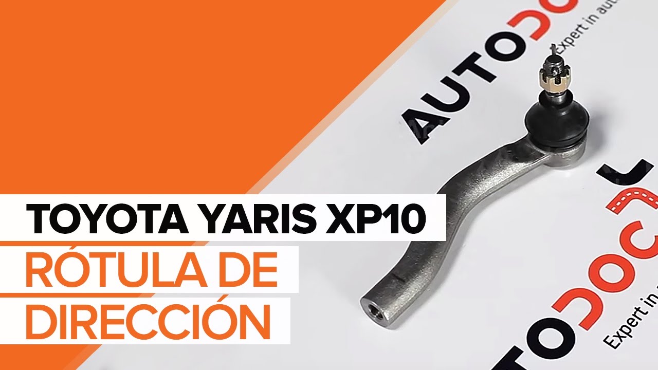 Cómo cambiar: rótula de dirección - Toyota Yaris P1 | Guía de sustitución