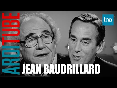 Jean Baudrillard, between philosophy and provocation in Thierry Ardisson | INA Arditube