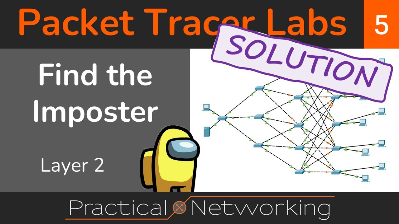 Packet Tracer Challenge: Find the Imposter – Layer 2 Solution