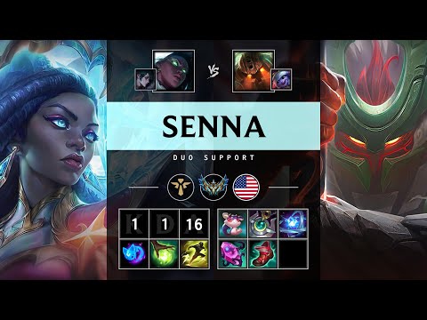 Senna Support vs Nautilus - NA Challenger Patch 25.06