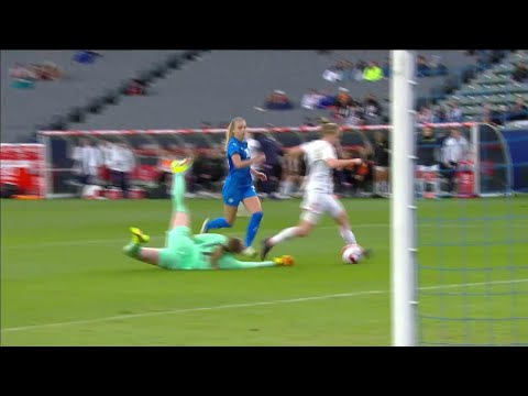 GOAL: Michaela Khýrová hits the back of the net for Czech Republic Women