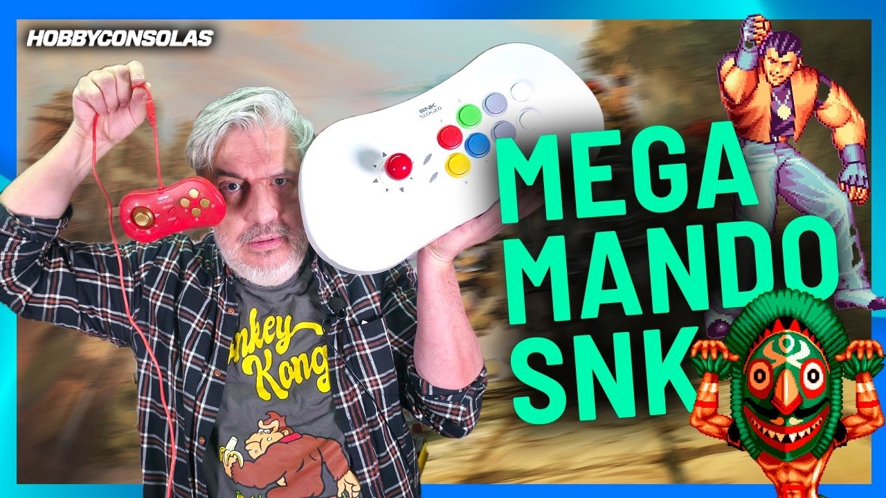 El GIGANTESCO Neo Geo Arcade Stick Pro. Tollinas pixeladas con el tío Bruno