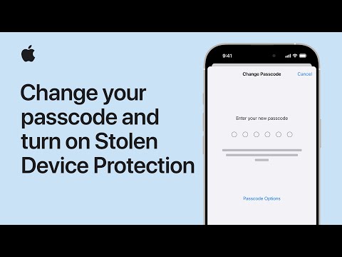 How to change your passcode and turn on Stolen Device Protection on iPhone | Apple Support