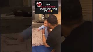 #PracticeMakesPerfect #Ace done gave y’all babyfever 🤩 Papa Nelly &amp; Ace🥹💙 #Ashanti #Nelly❣️