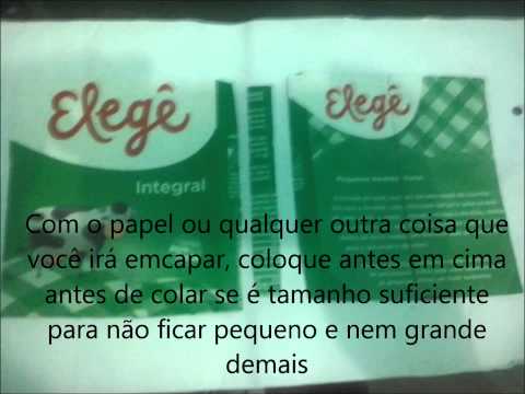 Passo a Passo do Bloquinho de anotações !