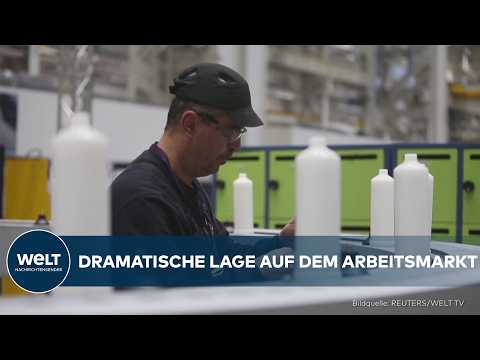 BITTERE ZAHLEN FÜR DEUTSCHLAND: Mehr Arbeitslose als im Vorjahr