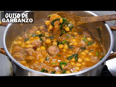 This is how I made my Chickpea Stew! Easy and Affordable | Abelca
