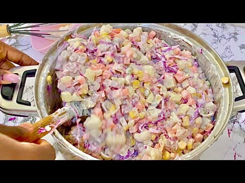 HOW TO MAKE THE BEST HOMEMADE COLESLAW SALAD || Fast and easy Coleslaw recipe. #coleslaw recipe