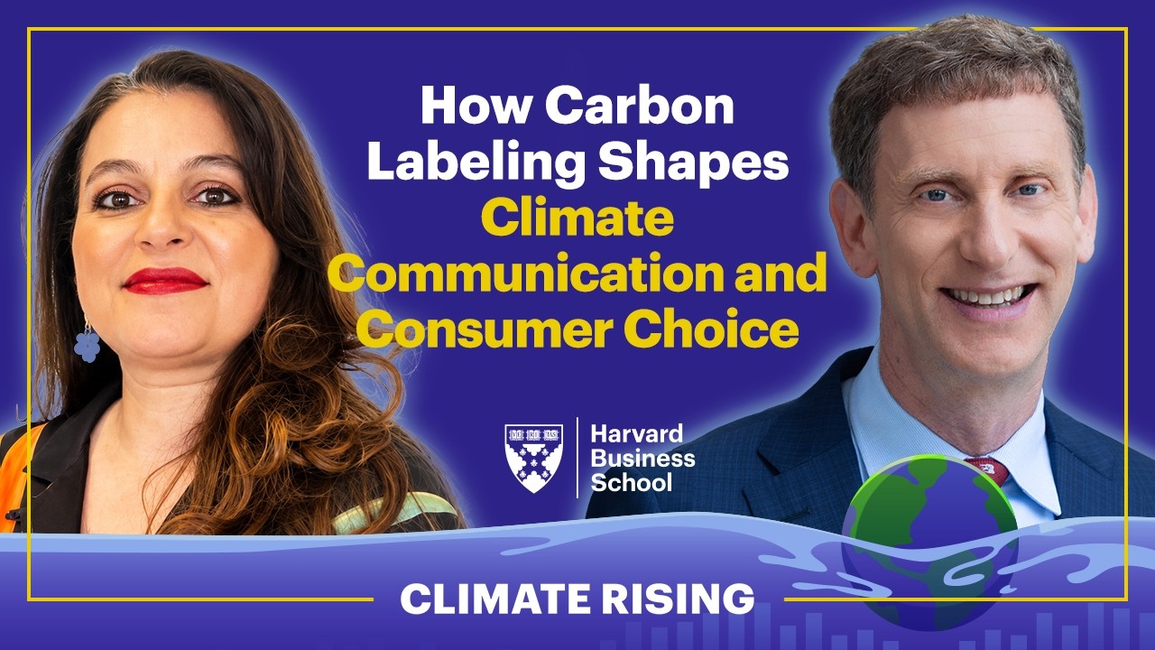 Carbon Trust: How Carbon Labeling Shapes Climate Communication and Consumer Choice | Climate Rising
