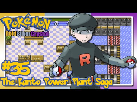Let's Play Pokémon Gold/Silver/Crystal - Co-op - Part 35 - The Kanto Power Plant Saga