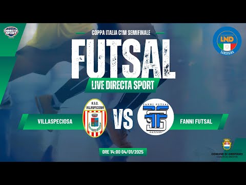 Futsal Final Four Coppa Italia C1M Semifinale – Villaspeciosa-Fanni Futsal Sassari (5-3)