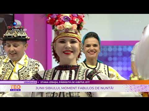 Secvențe din nunta hârtibăceană cu Junii Sibiului