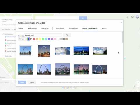 Add & Customize Pin in Google My Maps