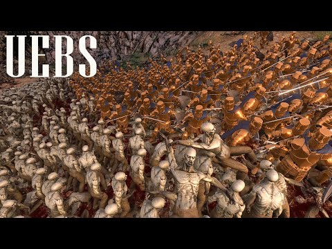 Golden Knights Vs Zombies - Ultimate Epic Battle Simulator - UEBS 2
