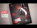 A4TECH BLOODY G520S USB GAMING HEADSET HEADPHONE UNBOXING AND DEMO