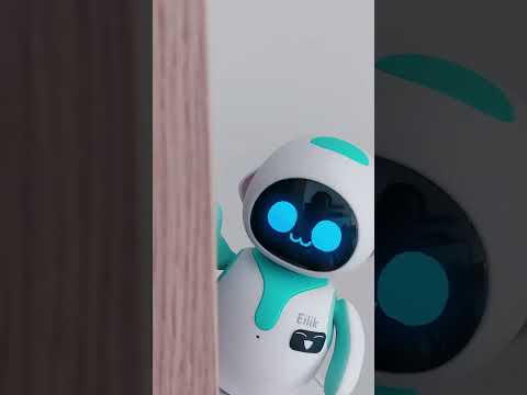 Cute pink crying #eilik #robot