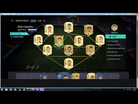 Fifa 21 marquee matchups Brazil v Argentina cheap build no loyalty bonus