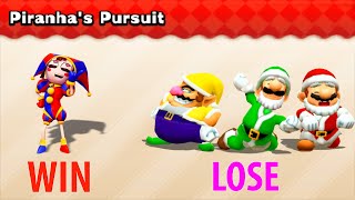 Mario Party The Top 100 Minigames - Pomni Vs Luigi