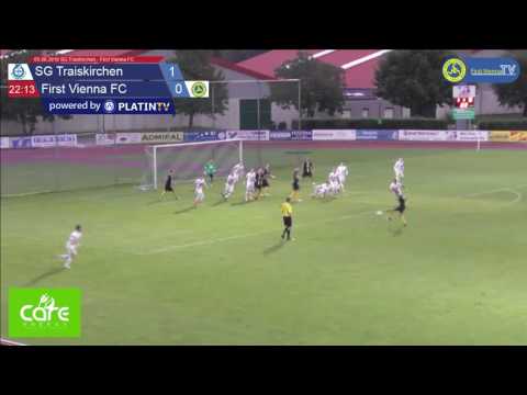05.08.2016 SG Traiskirchen - First Vienna FC - Highlight  (1. Halbzeit / 22:18) am 05.08.2016 19:54