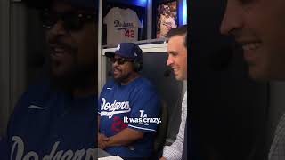 Ice Cube looks back on some good days ???? He recounts two legendary games in Dodgers history! ????