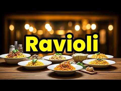 Ravioli Pronunciation | How To Say Ravioli | What is Ravioli