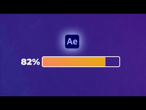 Loading Bar Animation in Adobe After Effects 2023