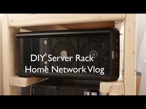 DIY Server Rack | Home Network Vlog