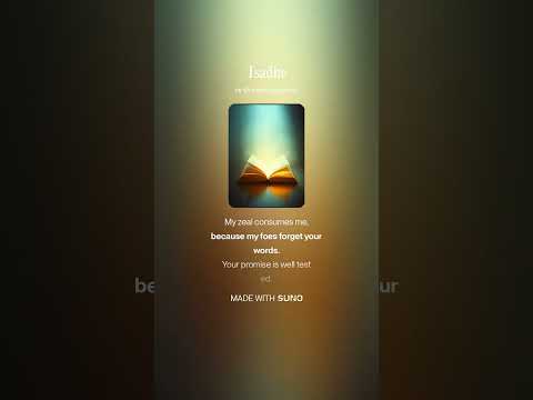 Tsadhe | Psalm 119:137-144 | AI Songs for Scripture Memorization #music #psalms #christian #aimusic