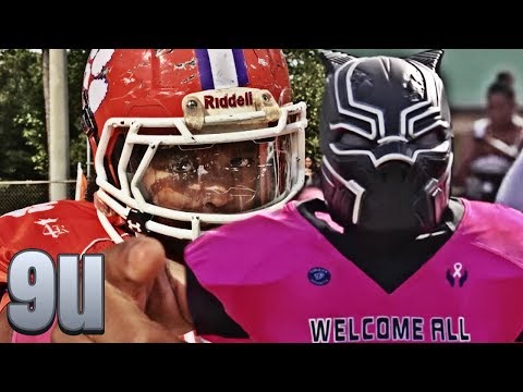 🔥9u Welcome All Panthers vs North Henry Tigers | YFA Football Highlights