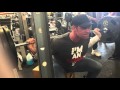 Mike O Hearn - Demonstrates Proper Box Squat- 500lbs!!