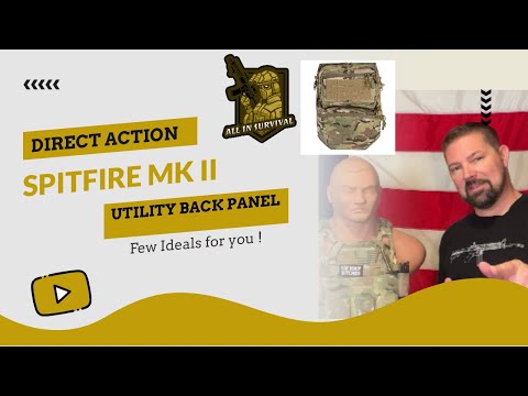 SPITFIRE MK II UTILITY BACK PANEL by DIRECT ACTION,  worth the 6 month wait.