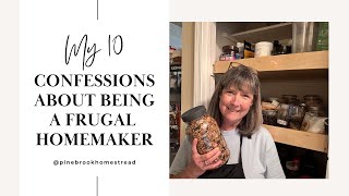 10 Confessions from a Frugal Homemaker// Pantry Refresh and Restock// 2 Snack Ideas from the Pantry