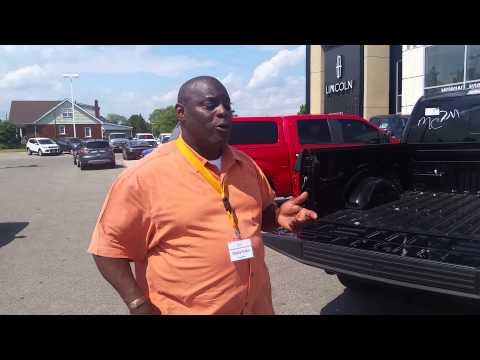 How to use the tailgate step on an F150