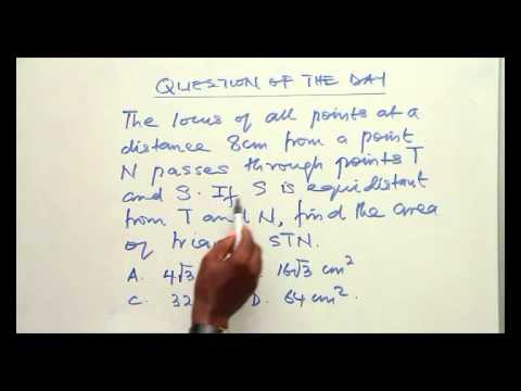 QUESTION OF THE DAY (LOCUS - BASIC LOCI)