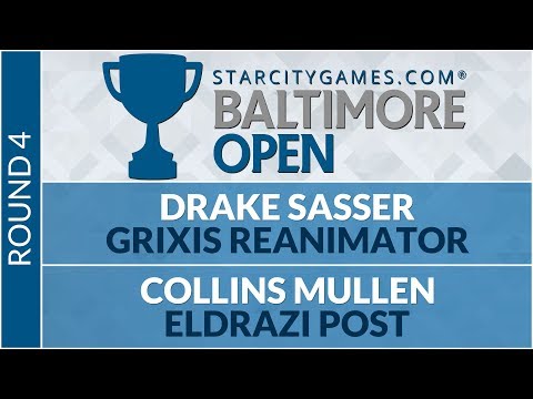 SCGBALT: Round 4 - Drake Sasser vs Collins Mullen [Legacy]