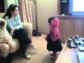 Sarah Dancing With Elmo Tickle Hands