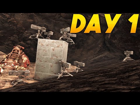 Duo Claiming The BEST Rathole On ARK (Ft Xavii)